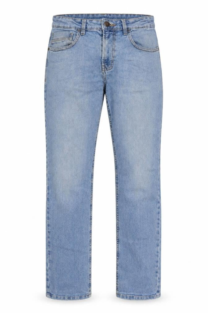 Front view of Dunnes men’s blue slim fit jeans 30in waist 32in leg medium denim