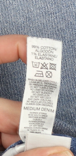 Mens UK Size M Dunnes Stores Slim Fit Straight Blue Jeans