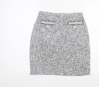 Womens UK Size 8 Dunnes Stores Straight & Pencil Tweed Skirt