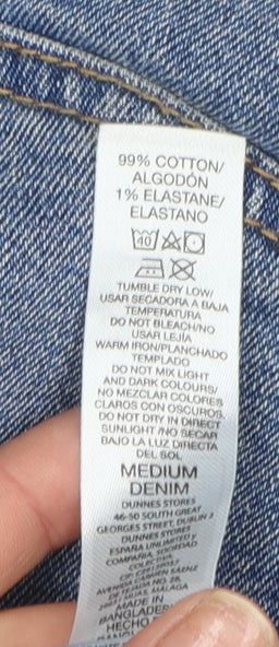 Mens UK Size 30 in Dunnes Stores Slim Fit Straight Blue Jeans