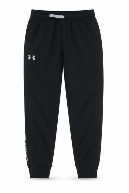 Boys UK Size M Under armour Regular Fit Jogger Black Trousers