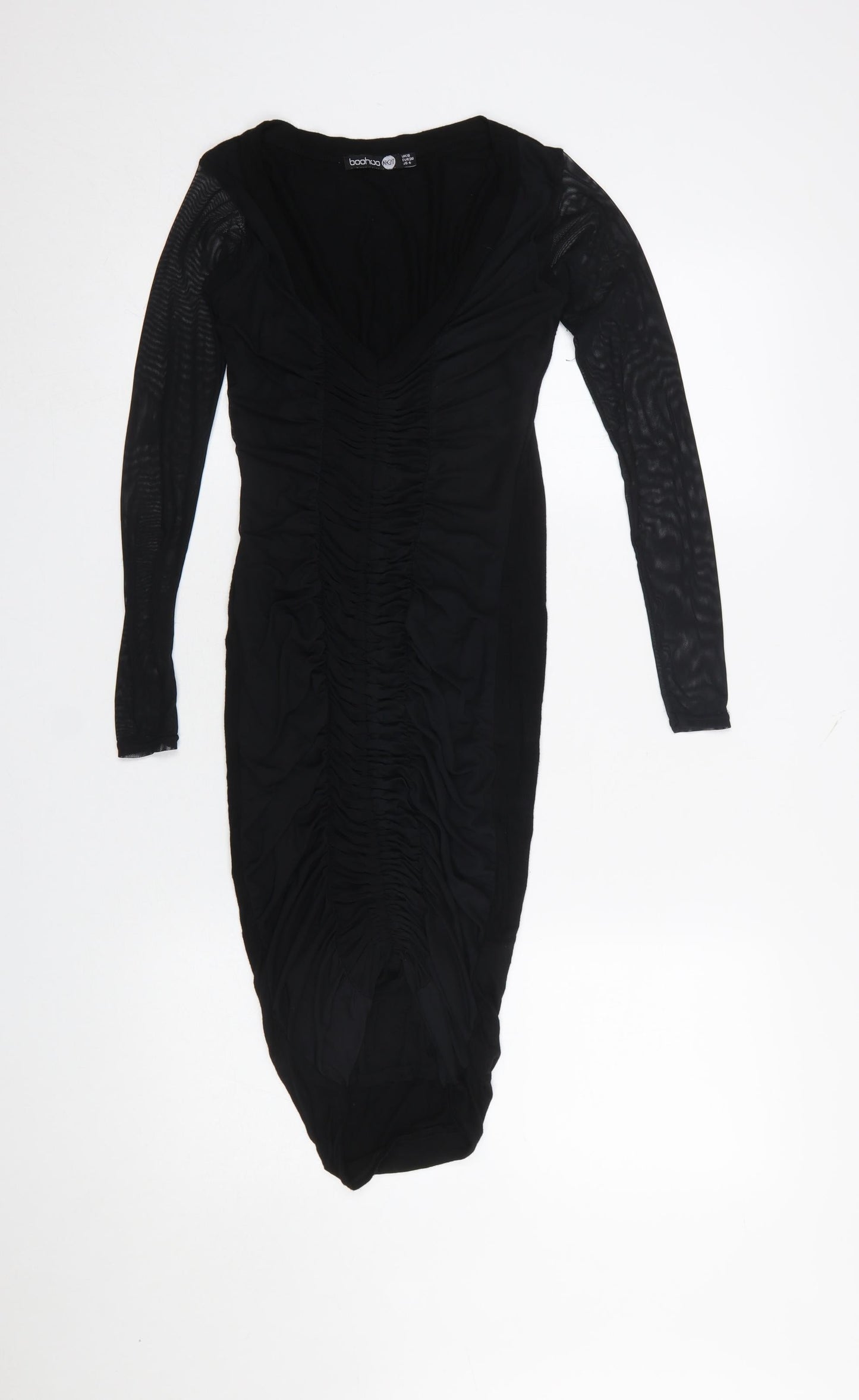 Womens UK Size 8 Boohoo Bodycon Dress
