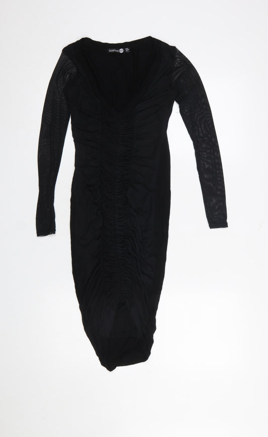 Womens UK Size 8 Boohoo Bodycon Dress