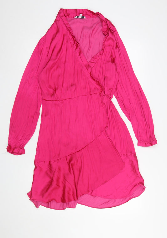Womens UK Size 16 NEXT Wrap Dress