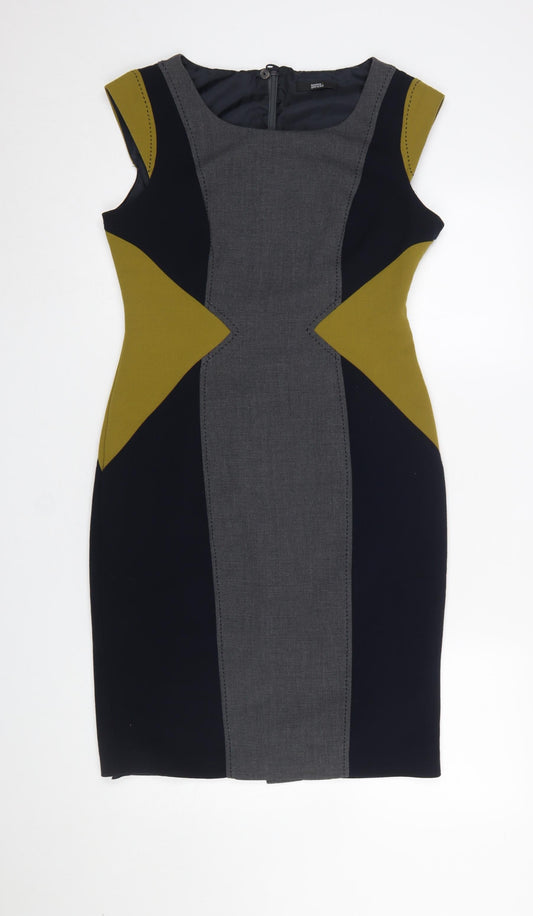 Womens UK Size 12 Marks and Spencer Sheath Dress