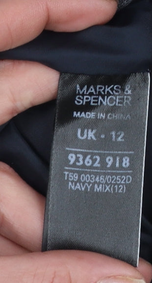Womens UK Size 12 Marks and Spencer Sheath Dress