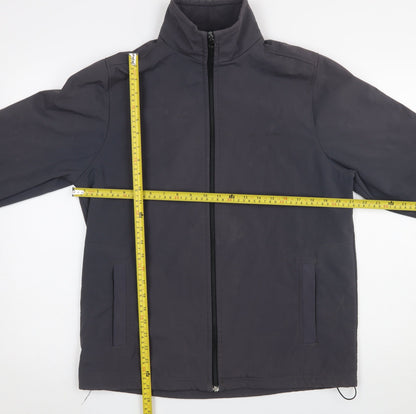 Mens UK Size M Legacy Black Basic Jacket