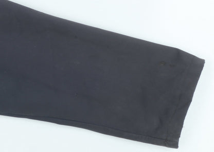 Mens UK Size M Legacy Black Basic Jacket