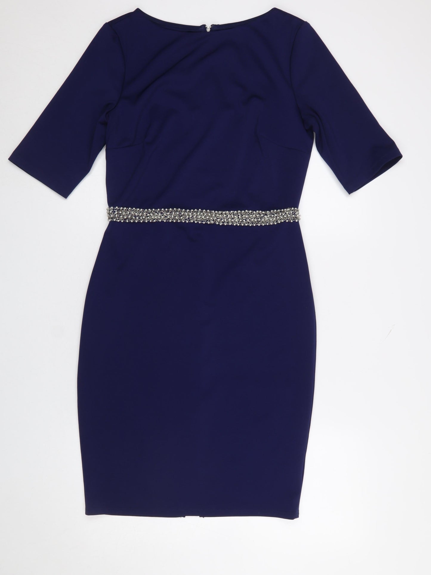 Womens UK Size 12 Paper Dolls Bodycon Dress