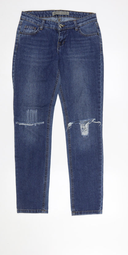 Womens UK Size 8 Denim Co Slim Fit Skinny Blue Jeans