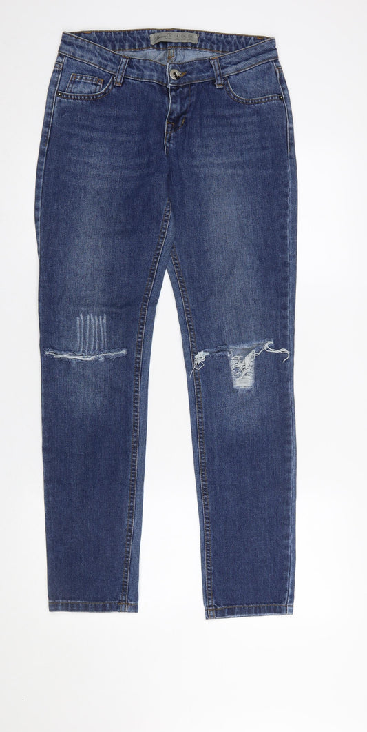 Womens UK Size 8 Denim Co Slim Fit Skinny Blue Jeans
