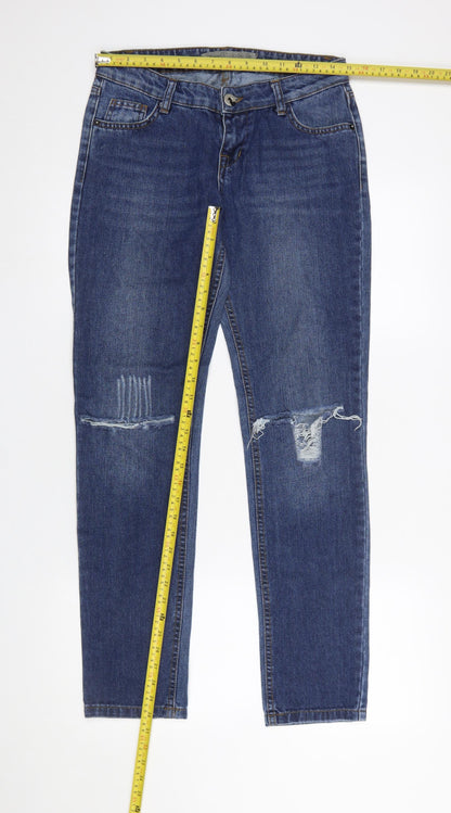Womens UK Size 8 Denim Co Slim Fit Skinny Blue Jeans