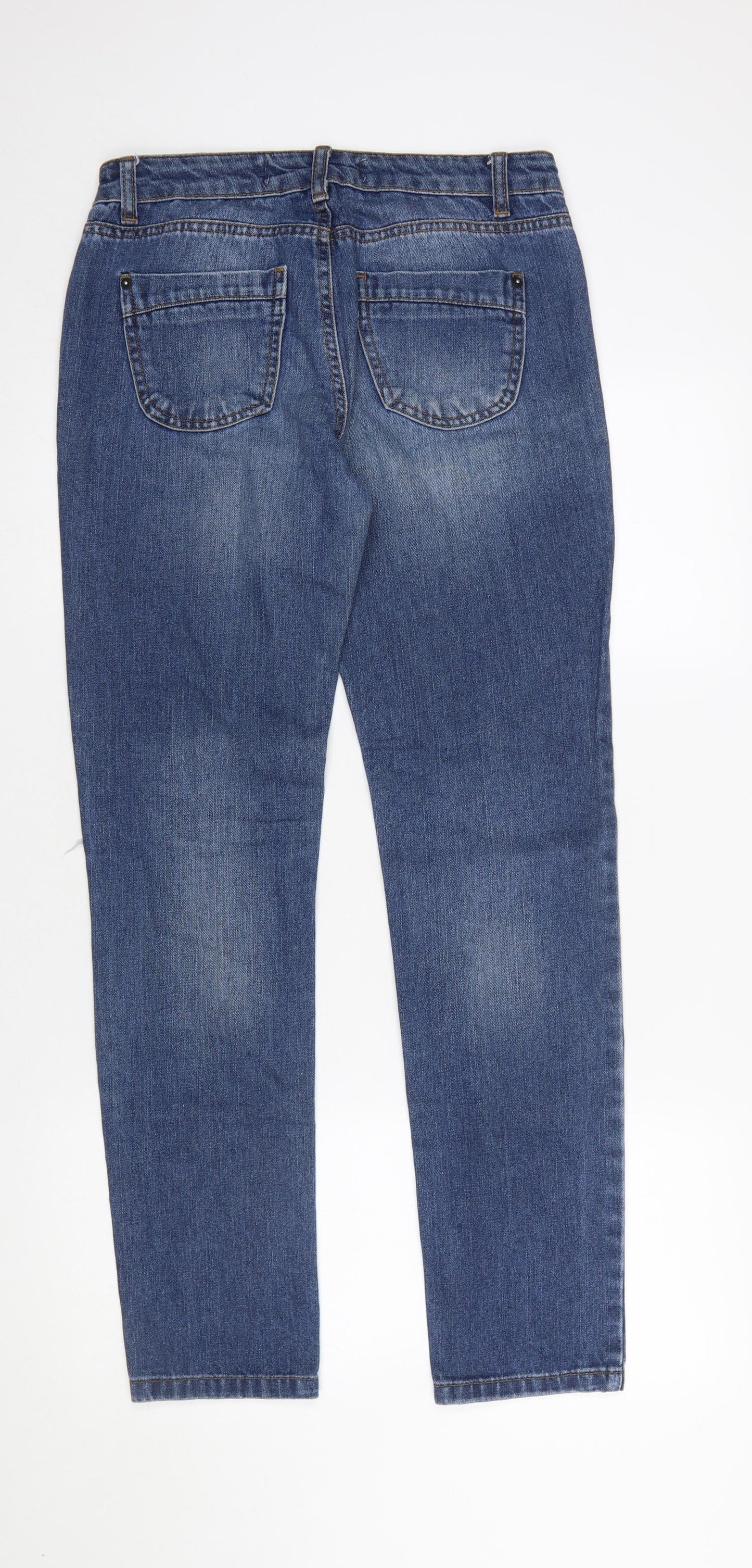 Womens UK Size 8 Denim Co Slim Fit Skinny Blue Jeans
