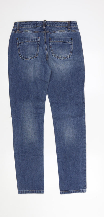 Womens UK Size 8 Denim Co Slim Fit Skinny Blue Jeans