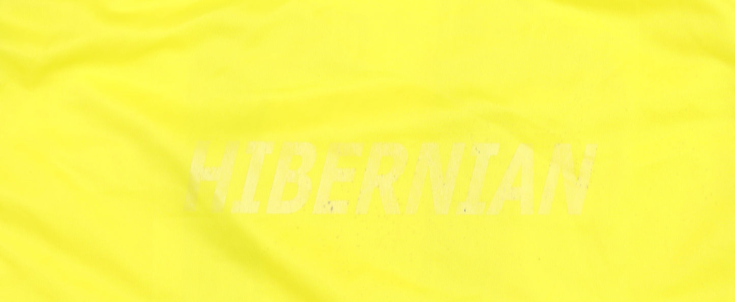Mens UK Size XL Spalding Yellow Basketball Tank