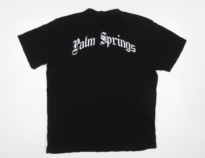 Mens UK Size L Anthem Black  T-Shirt