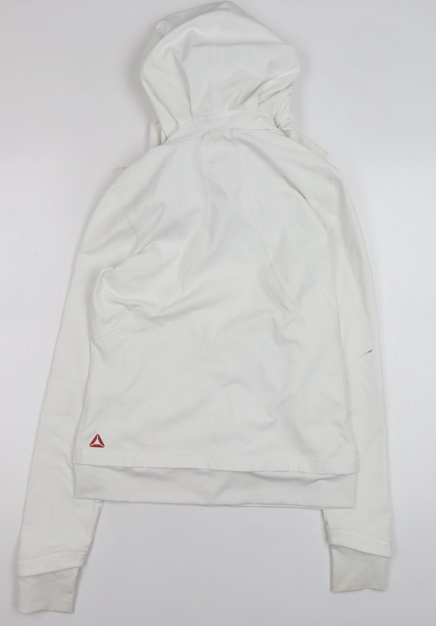 Womens UK Size S Reebok White CrossFit Gym & Training Running & Jogging Jacket