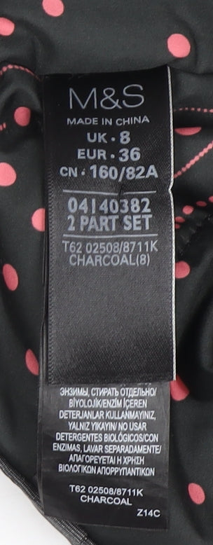 Womens UK Size 8 Marks and Spencer Grey Parka Coat