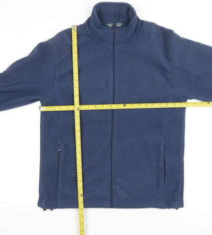 Mens UK Size S Regatta Blue Full Zip Sweatshirt