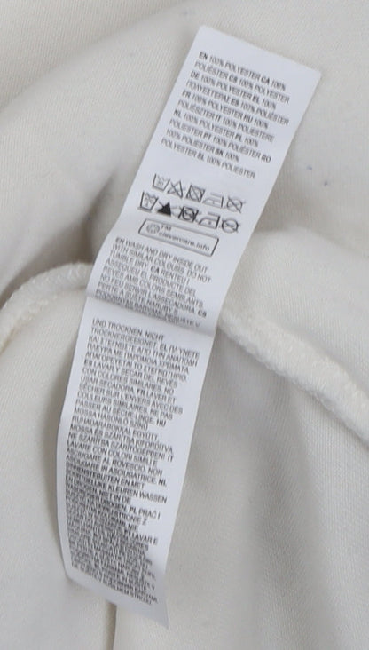 Womens UK Size XS Primark Ivory Pullover Sweatshirt