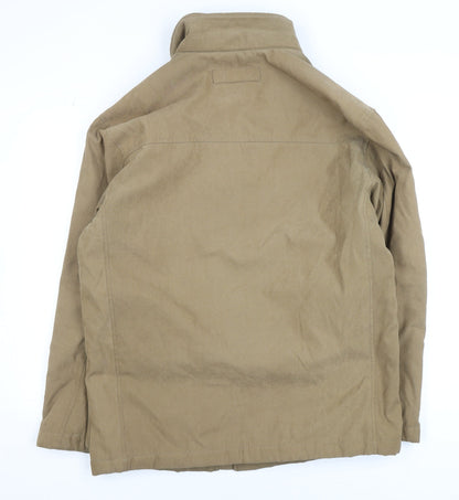 Mens UK Size M Lakeland Brown Parka Coat