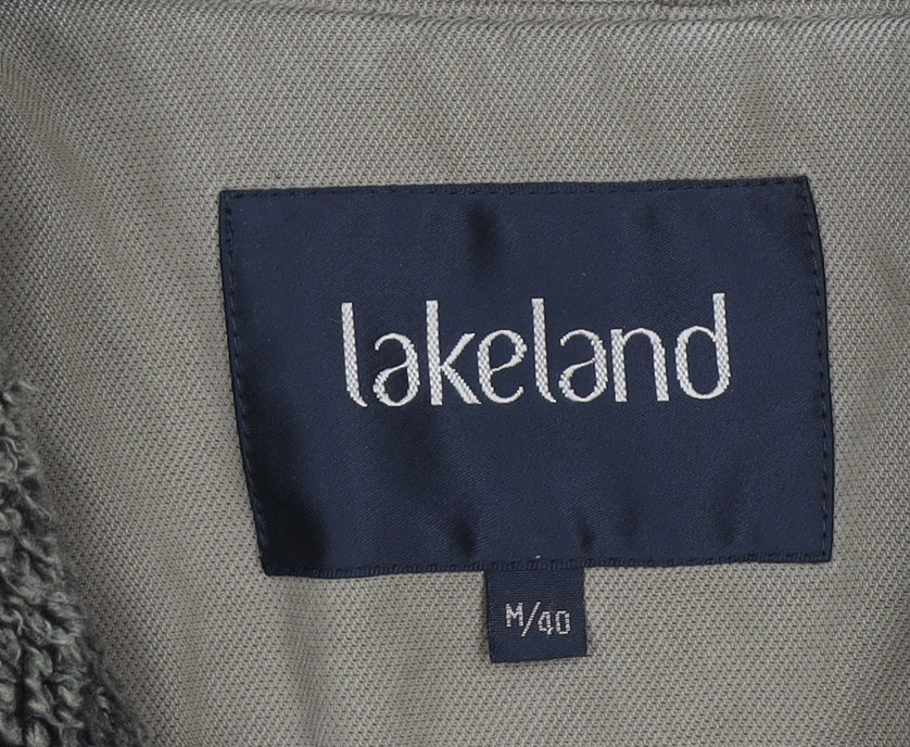 Mens UK Size M Lakeland Brown Parka Coat