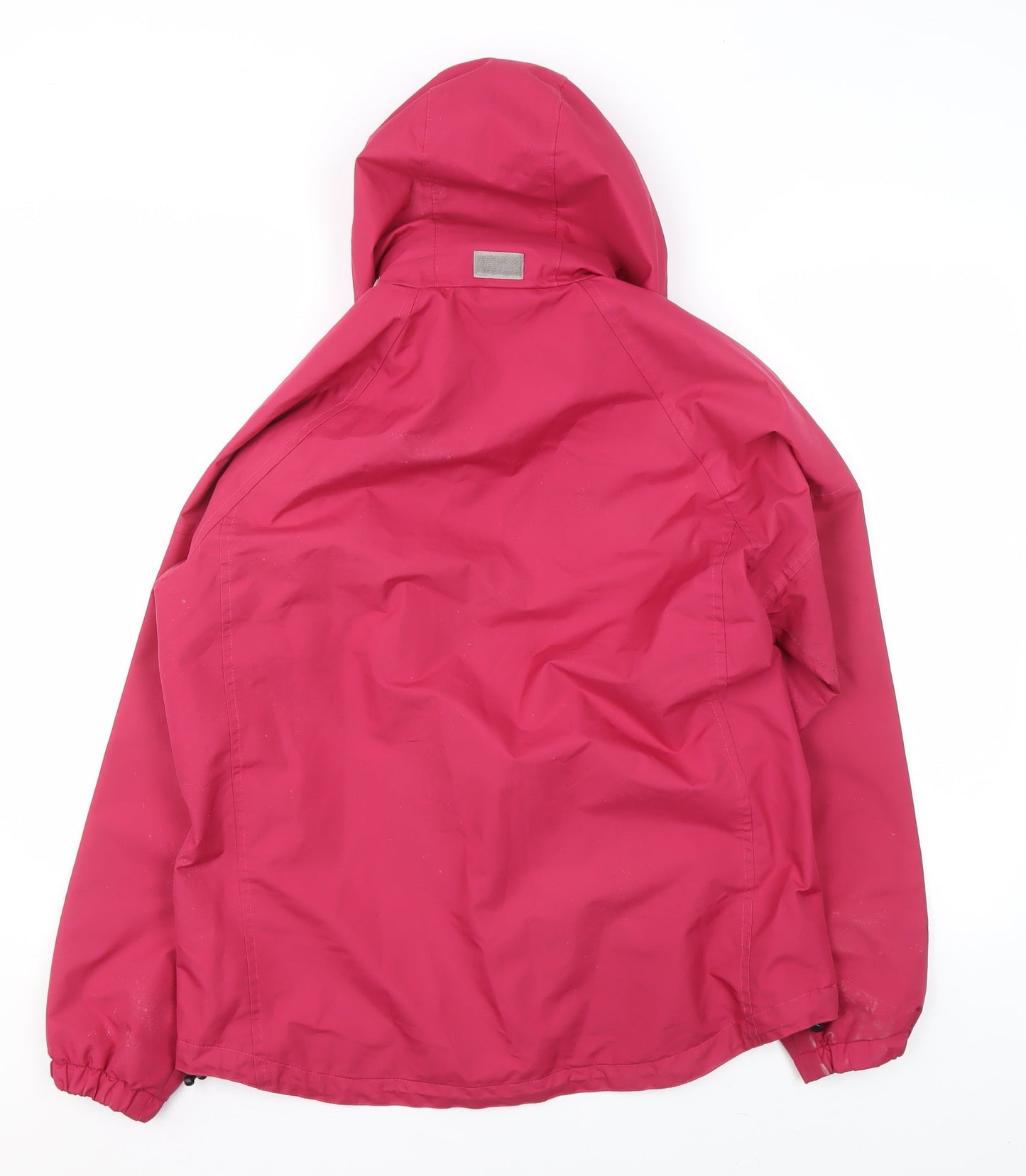 Womens UK Size M Outdoor Scene Pink Rain Coat