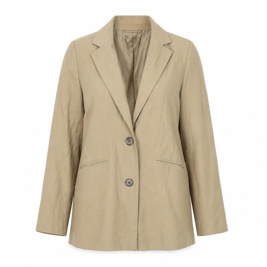 Womens UK Size 8 F&F Regular Beige Blazer