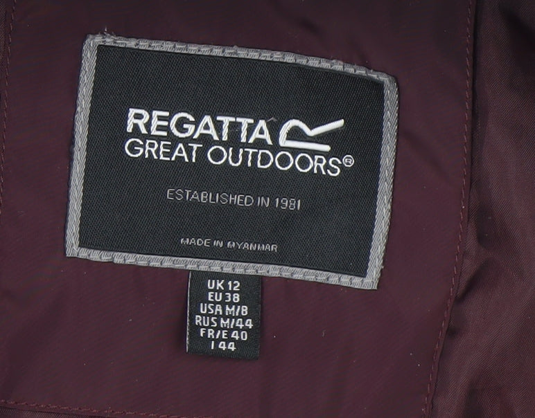 Womens UK Size 12 Regatta Purple Bodywarmer