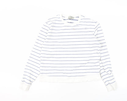 Womens UK Size 10 ASOS White Pullover Sweatshirt
