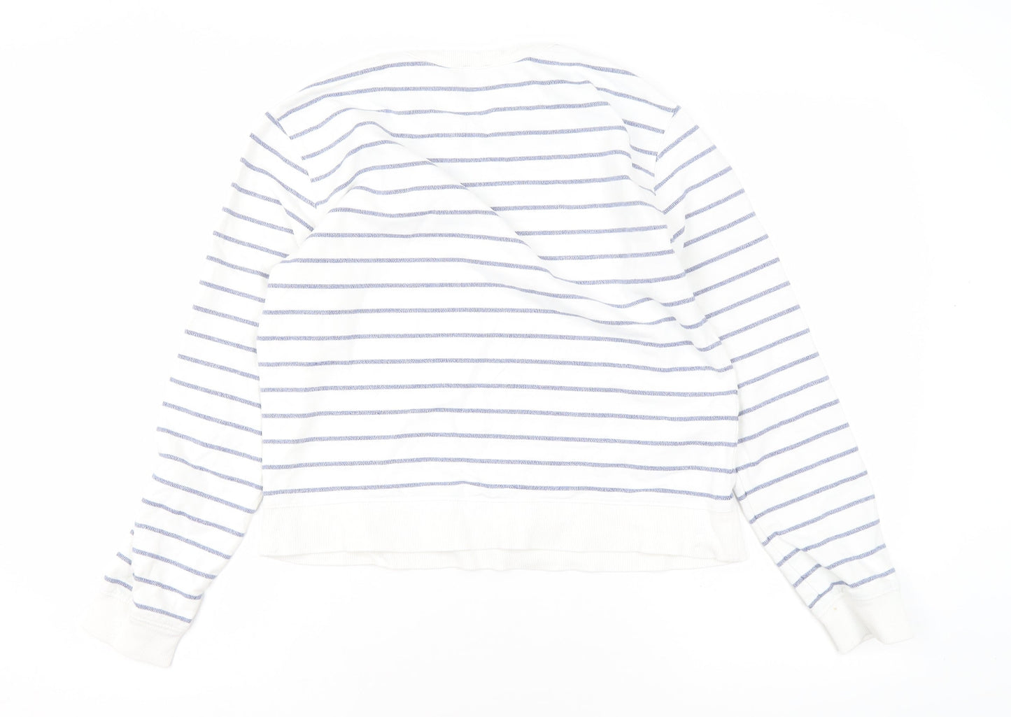 Womens UK Size 10 ASOS White Pullover Sweatshirt