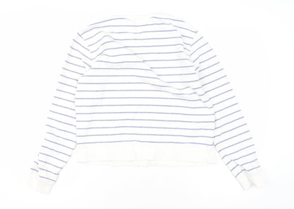 Womens UK Size 10 ASOS White Pullover Sweatshirt