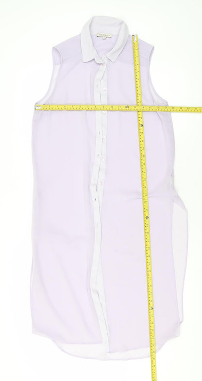 Womens UK Size 10 Marks and Spencer Multicoloured Basic Blouse