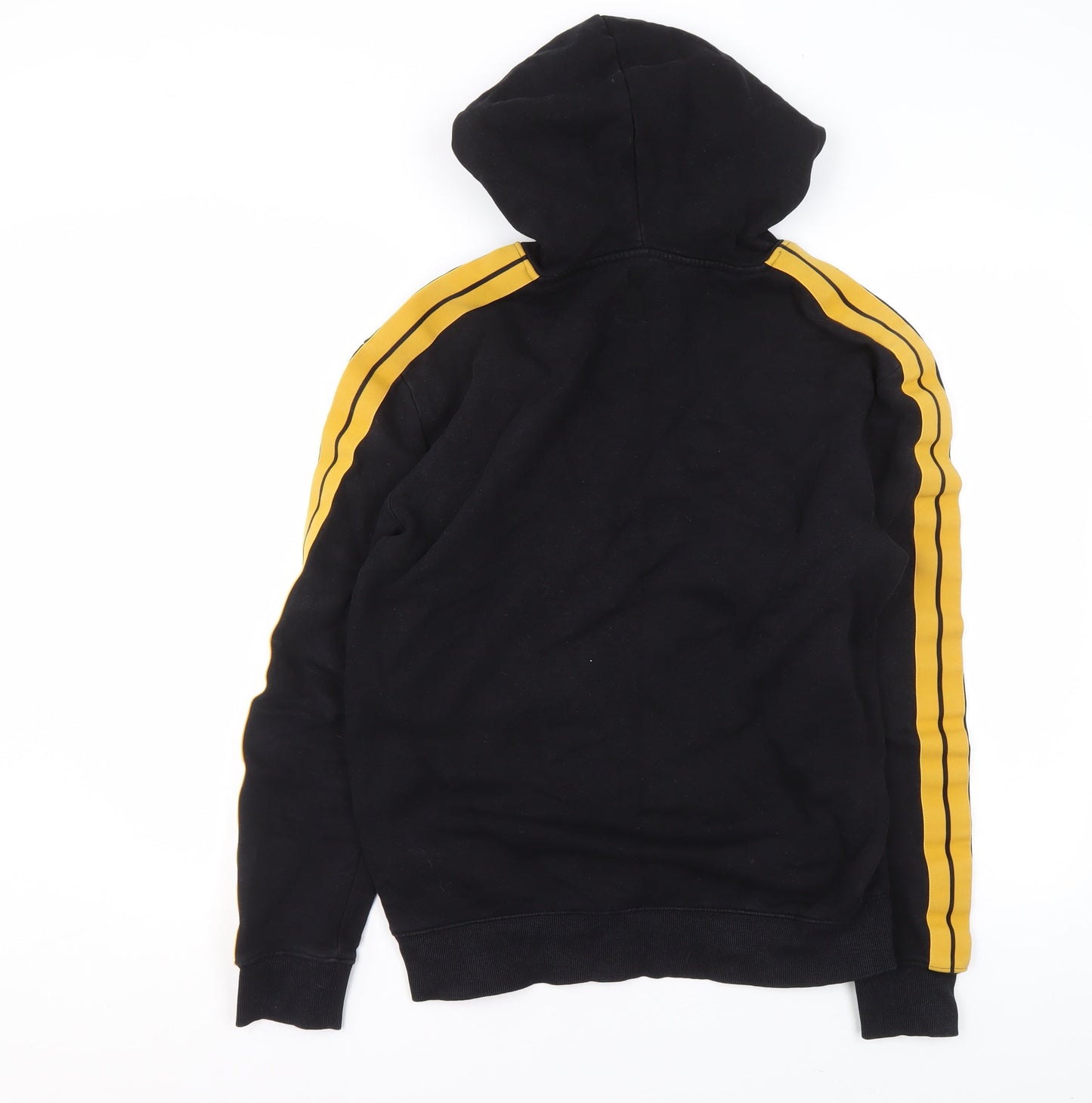Mens UK Size S New Look Black Pullover Hoodie