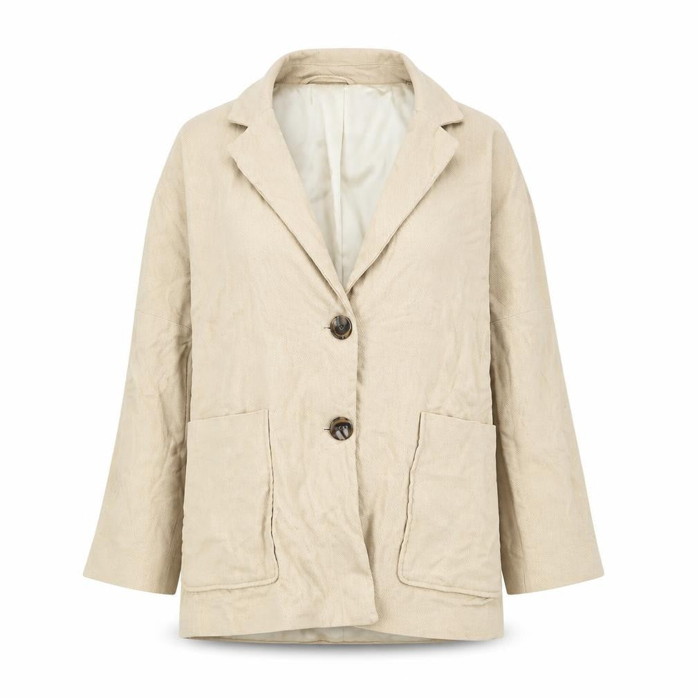 Womens UK Size XS H&M Regular Beige Blazer