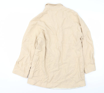 Womens UK Size XS H&M Regular Beige Blazer