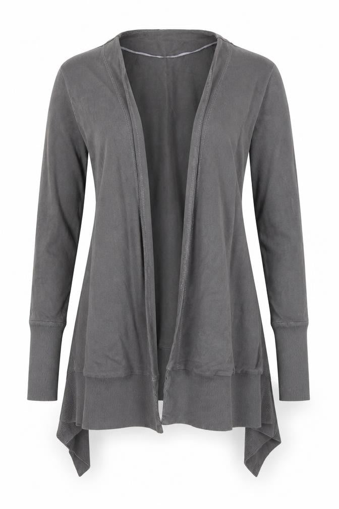 Womens UK Size M Et Vous Grey Cardigan Jumper