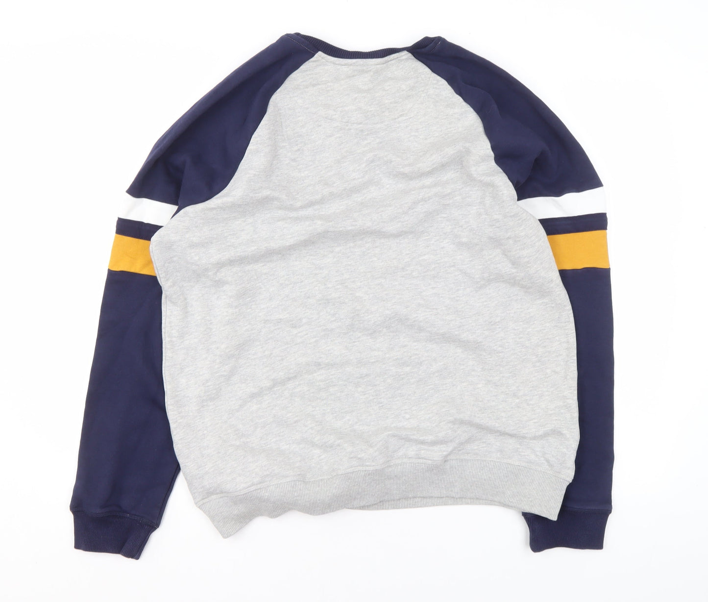 Mens UK Size L TU Grey Pullover Sweatshirt