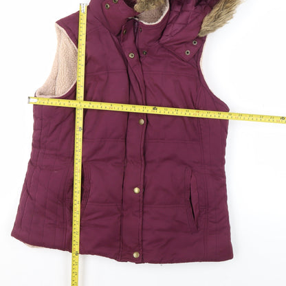 Womens UK Size 14 Marks and Spencer Purple Bodywarmer