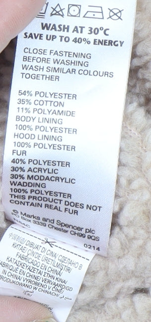 Womens UK Size 14 Marks and Spencer Purple Bodywarmer