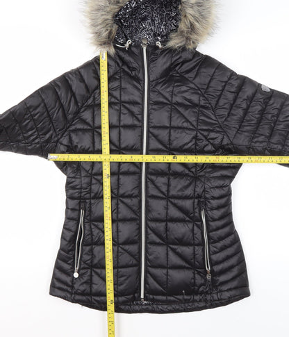 Womens UK Size 10 Dare 2B Black Puffer Jacket