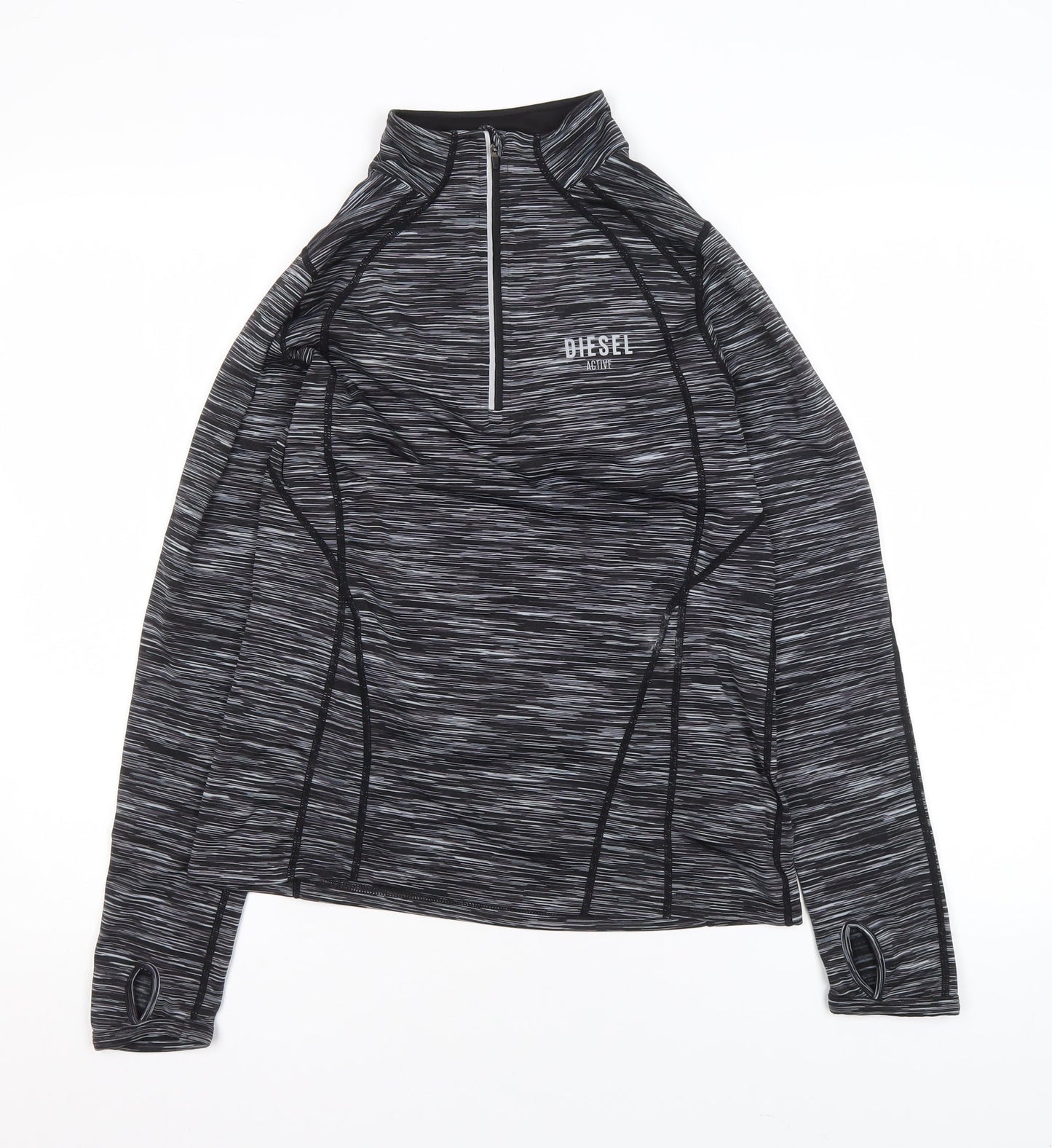 Womens UK Size M Diesel Black Running & Jogging Gym & Training CrossFit Yoga Jac