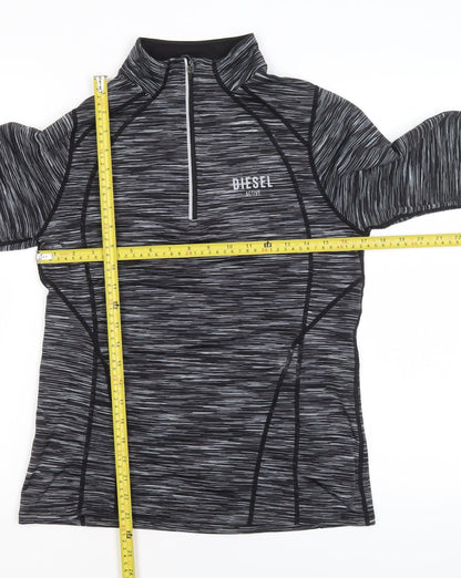 Womens UK Size M Diesel Black Running & Jogging Gym & Training CrossFit Yoga Jac