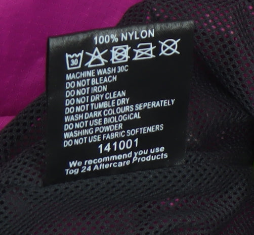 Womens UK Size 10-12 TOG24 Pink Windbreaker Coat