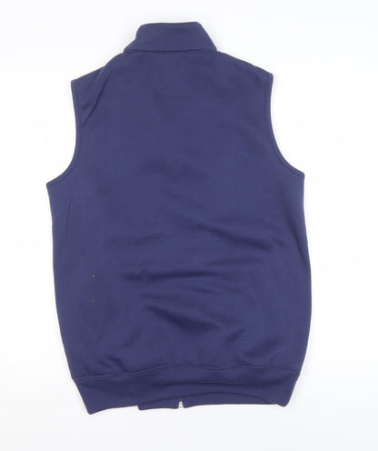 Womens UK Size 10/12 Damart Blue Bodywarmer