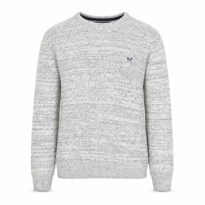 Mens UK Size M Crew Clothing Company Grey Pullover Jumper