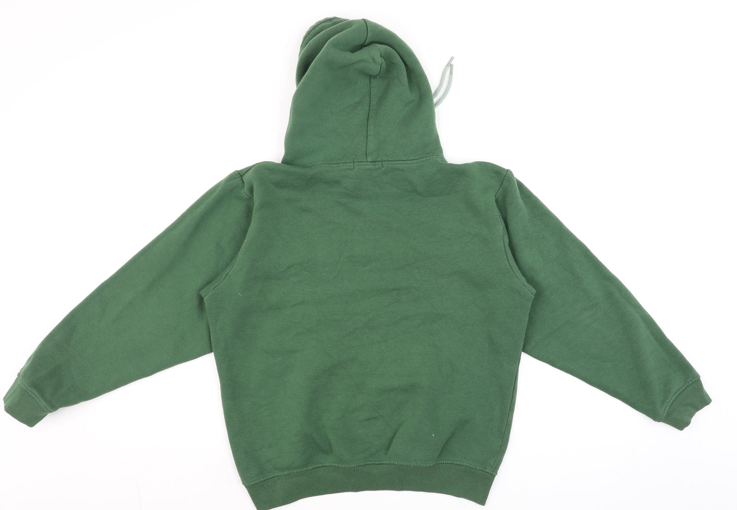 Womens UK Size XS PRETTYLITTLETHING Green Pullover Hoodie