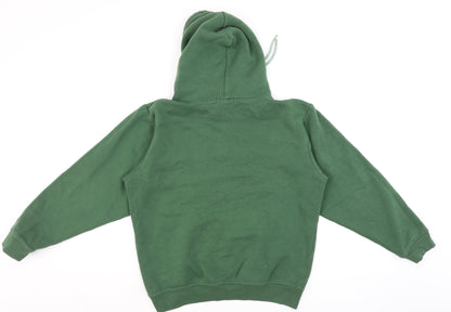 Womens UK Size XS PRETTYLITTLETHING Green Pullover Hoodie