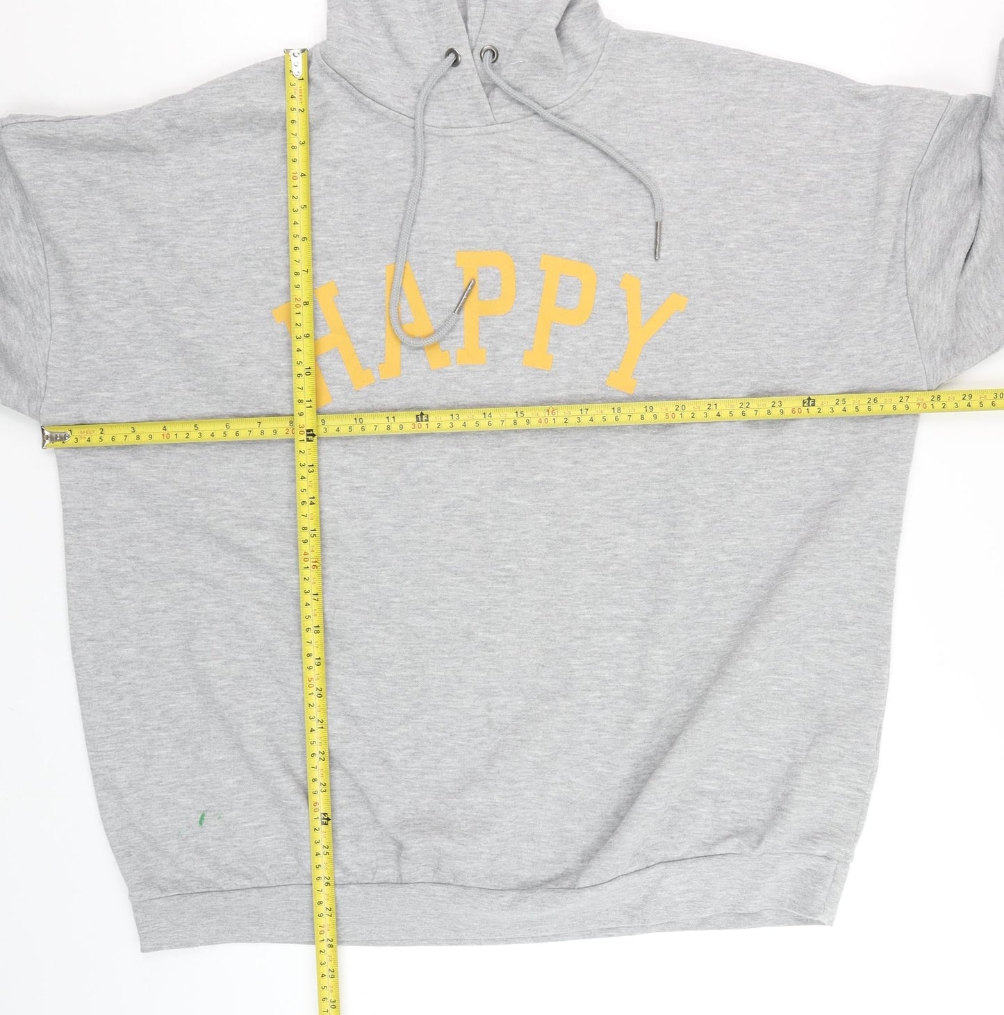 Unisex Adults UK Size L Noisy may Grey Pullover Hoodie