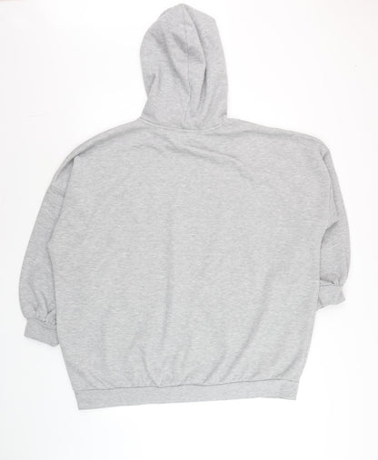 Unisex Adults UK Size L Noisy may Grey Pullover Hoodie